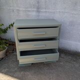 Commode vintage peinte