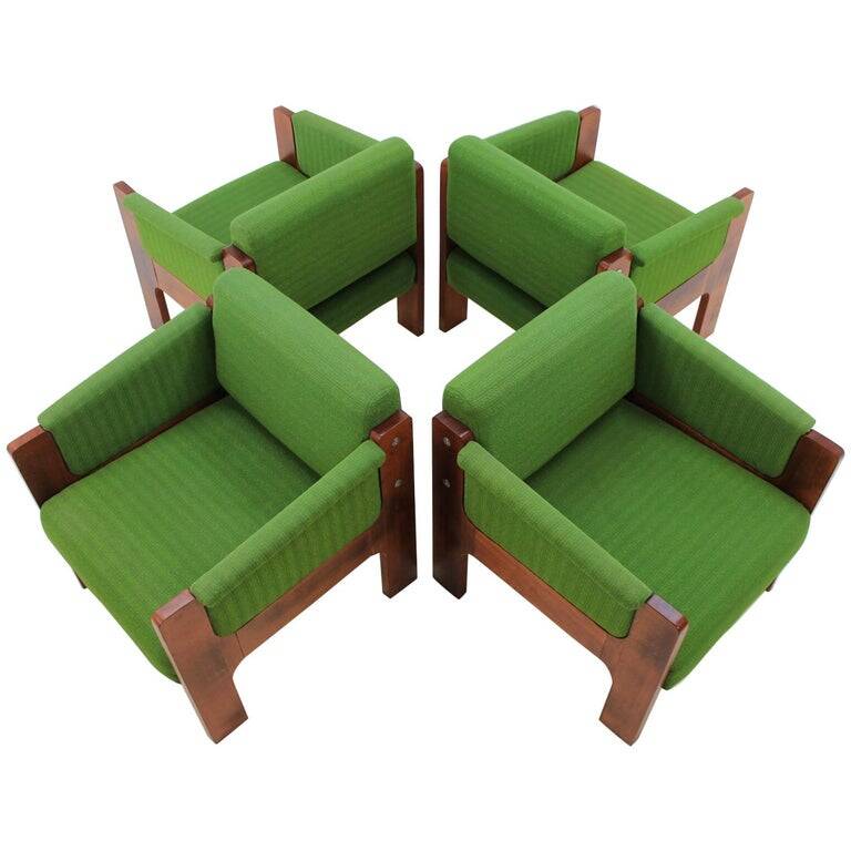 Unique lounge chair design from the 1970s, Czechoslovakia