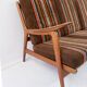 Teak 3-seater sofa, 1960s
