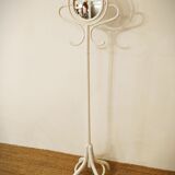 Psyche mirror parrot in curved wood