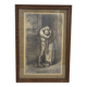 Estampe "Le Baiser" de Steinlen (1859 - 1923)