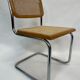 Cesca design chair b32 model in chrome