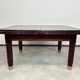 Large dining table in the Secession style by Karoly Lingel, Budapest.