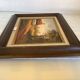 Countryside landscape painting oil on canvas signed