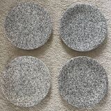 4 Castelforte dessert plates.