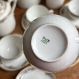 Ancien service à café en porcelaine de Limoges – années 1920