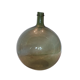 Demijohn glass green breath