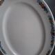 Plat ovale terre de fer Treillage Longchamp