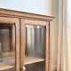 Vitrine vaisselier buffet chêne massif rénovée