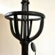 Wrought iron floor lamp landier 19th century
