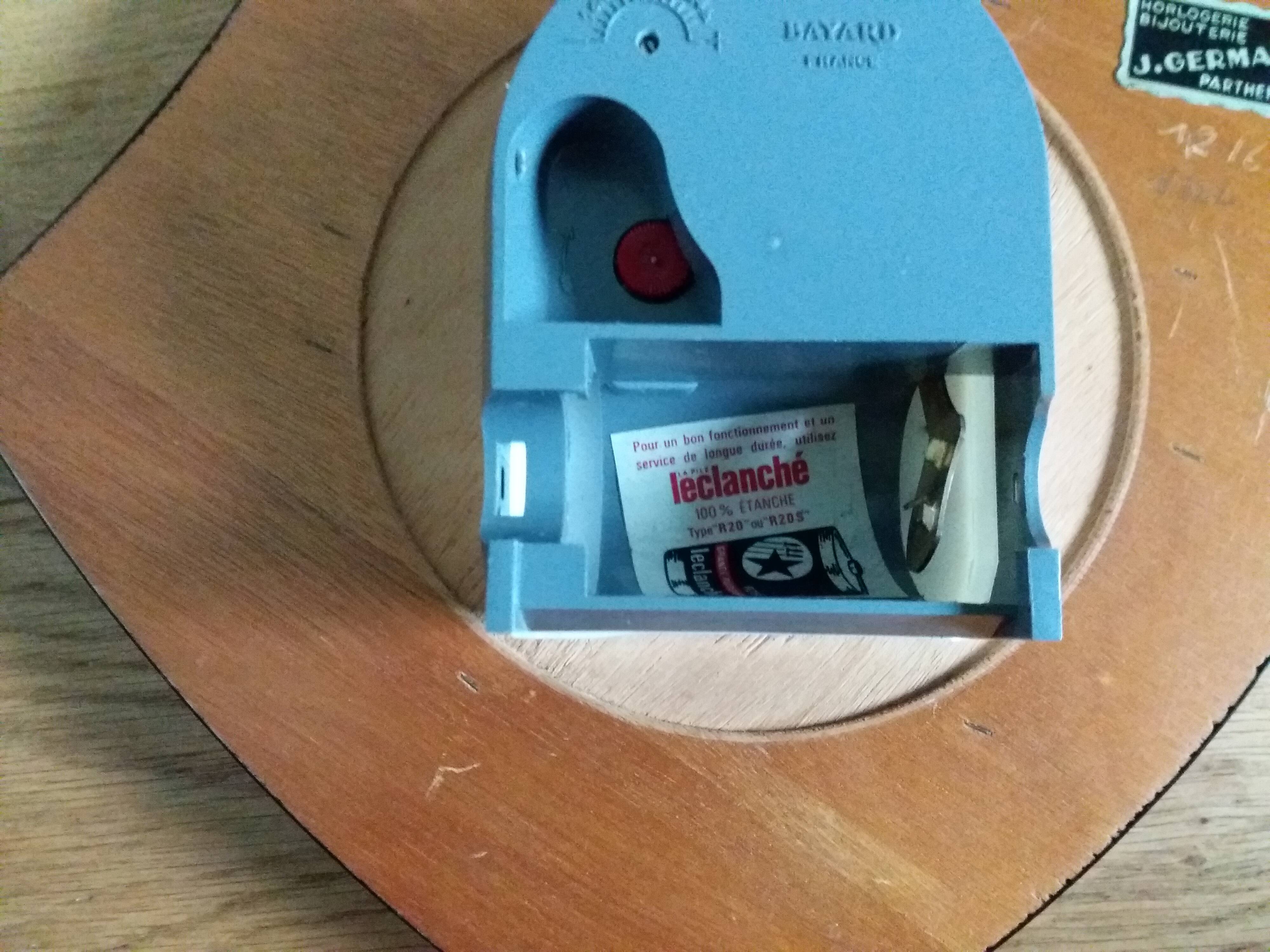 Formica Bayard wall clock