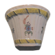 Vase bouquetiere faience enamelled of la Rochelle - XVIIIth century