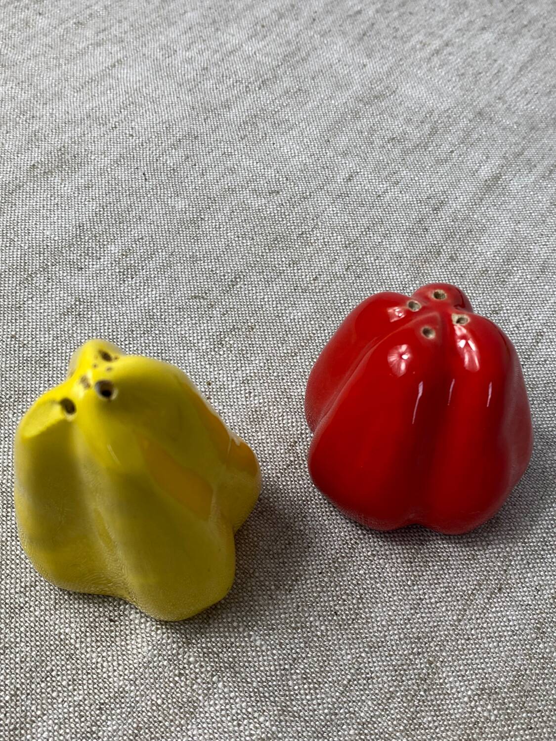 Ceramic salt and pepper shakers