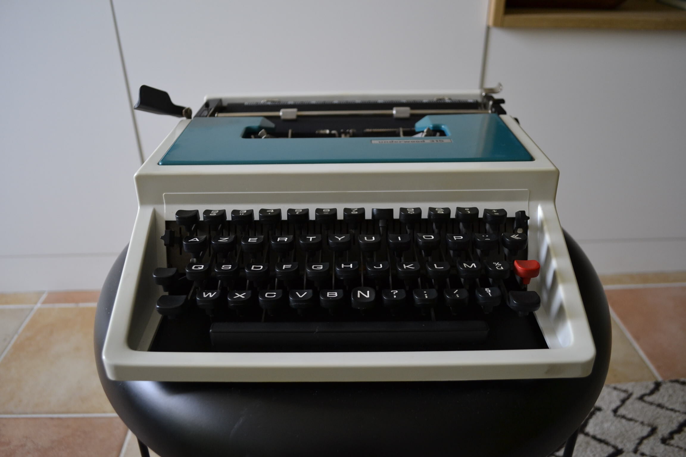 Underwood's 315 portable typewriter