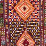 Tapis ancien Berbere marocain fait main 193x305cm