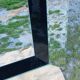 70s/80s design mirror made in Belgium