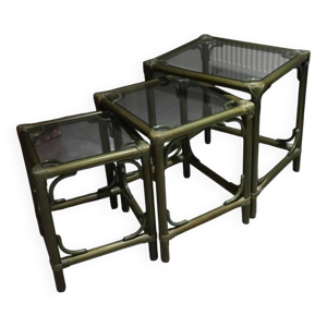 Table gigogne vintage, - couleur