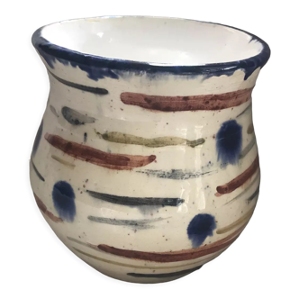 Vintage Vallauris vase signed