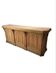 Bistro counter with a Hungarian point design.