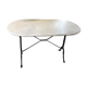 Marble bistro table