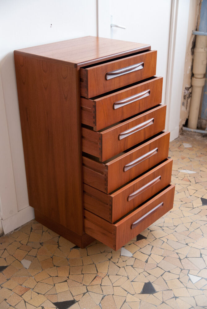 GPlan chiffonnier with 6 drawers