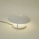 Grande lampe / applique en métal blanc crème vintage circa 1980 Allemagne