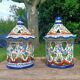 Retro wall sconces pottery Portugal 💐
