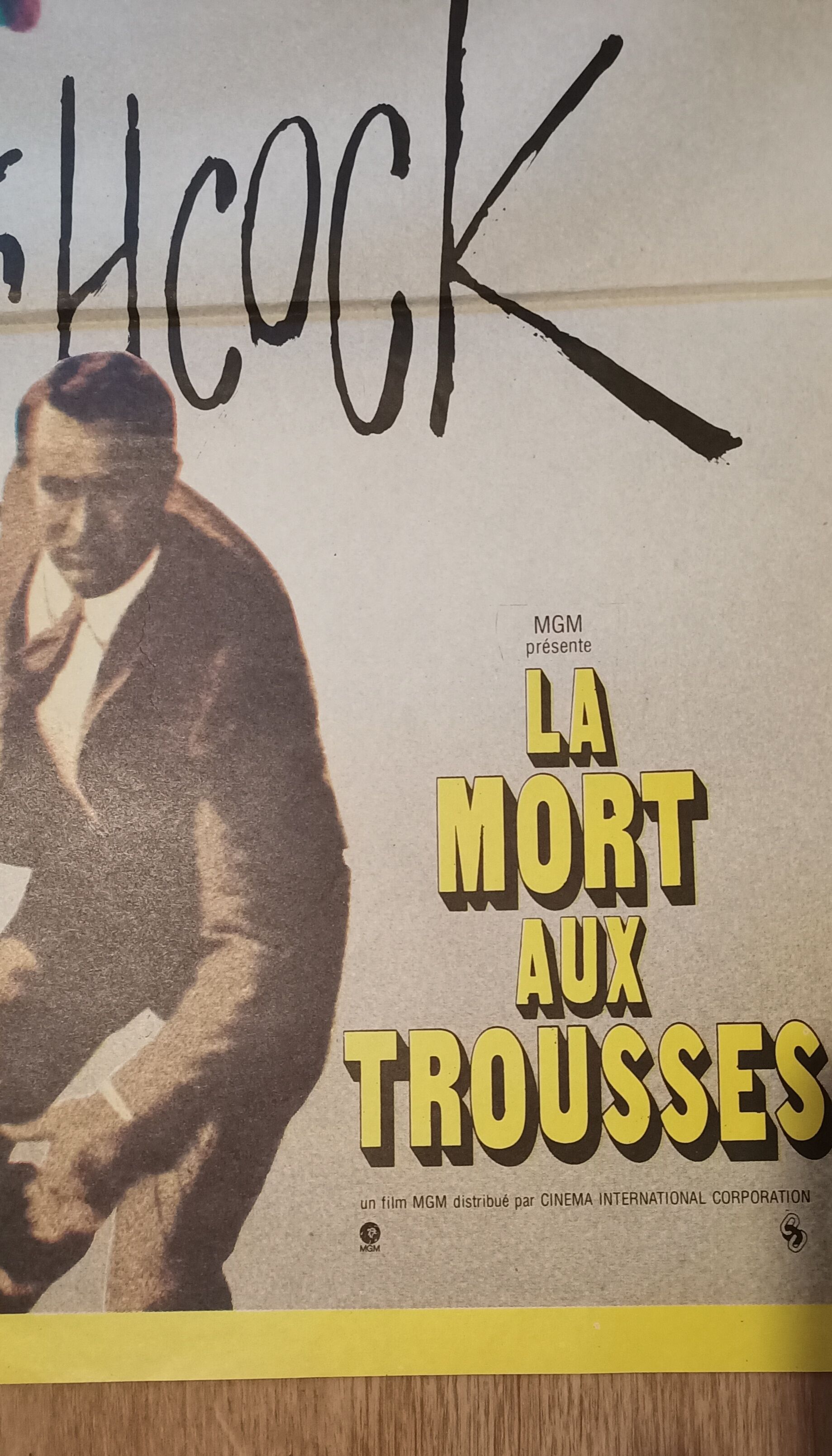 Hitchcock cinema poster