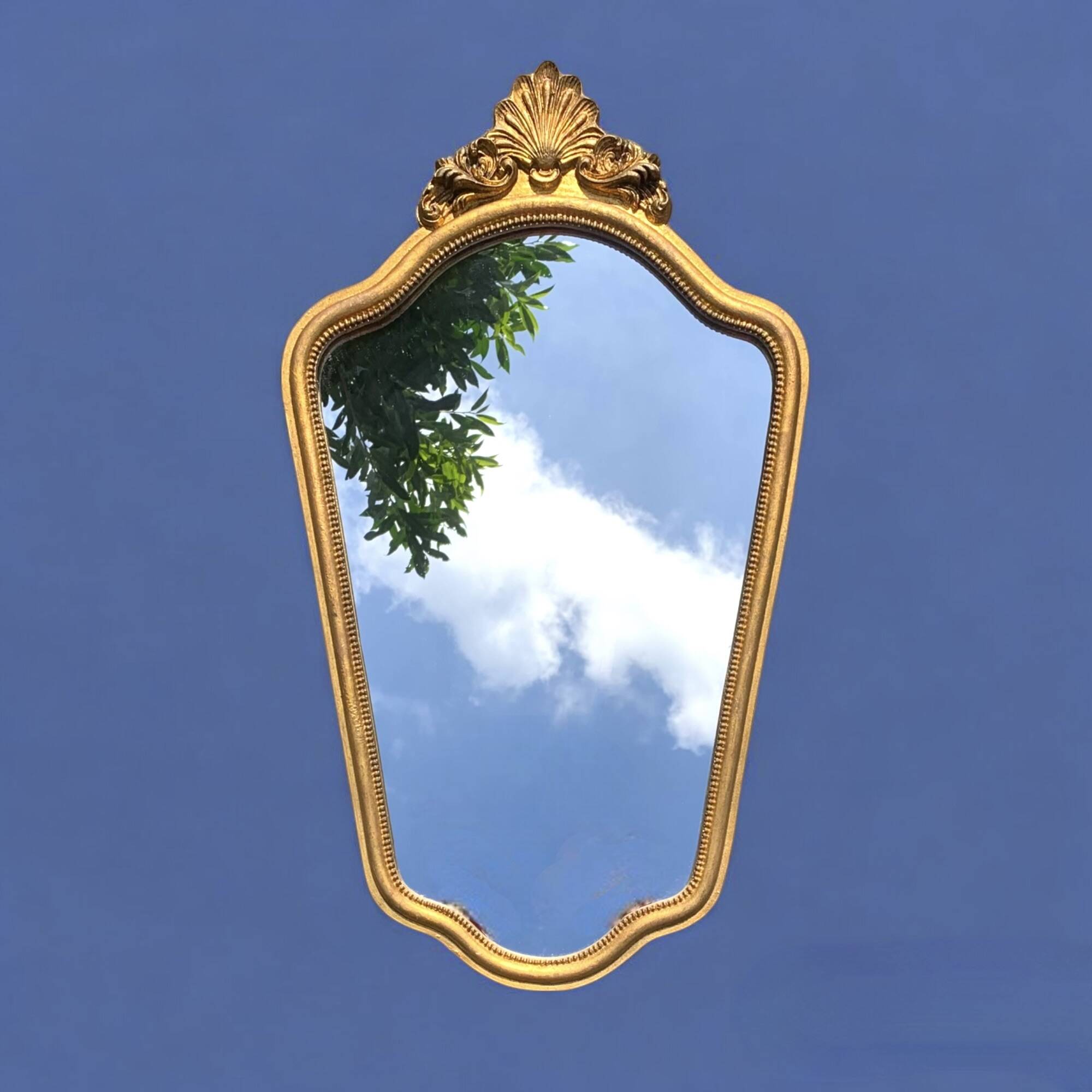 Vintage Regency Style Wall Mirror - 75cm