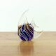 Statue de poisson en verre, Tchécoslovaquie, années 1960