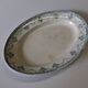 Old ironstone plate from St Amand, model "Cahors", in good condition.
