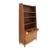 Scandinavian mahogany bookcase, Swedish modern, Sweden, 1940