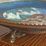 Louis Dage saucer sandstone earthenware art deco