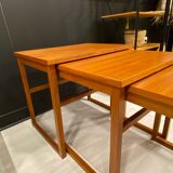 Scandinavian nesting table BRDR Furbo 1970