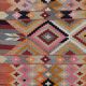 Vintage Turkish Oushak Handwoven Rug 82x443 cm