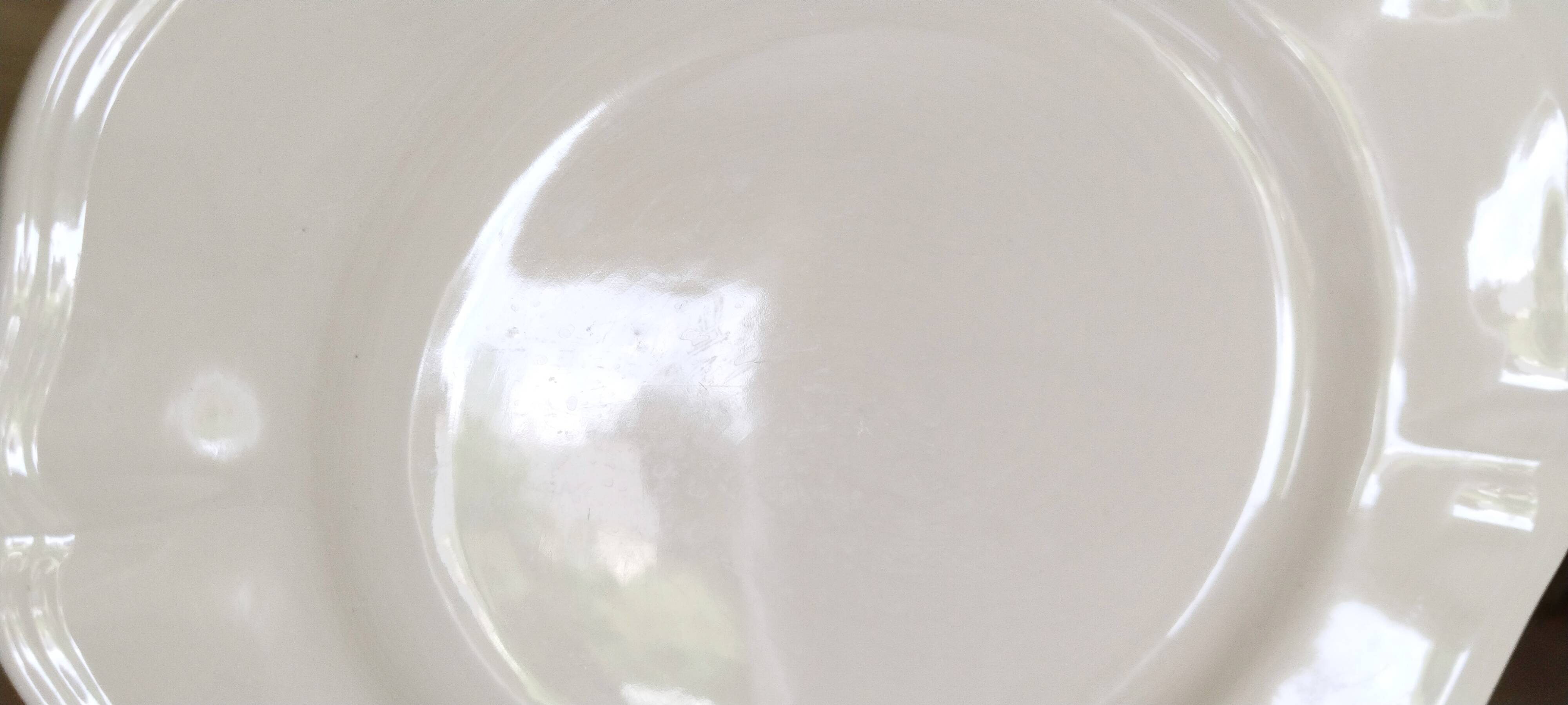 Dessert plates in Terre de Fer earthenware from Sarreguemines