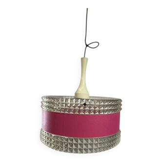 Lustre vintage space age rose / suspension