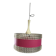 Vintage space age pink chandelier / suspension