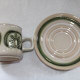 Set of 4 Cups with coffee or tea made in England