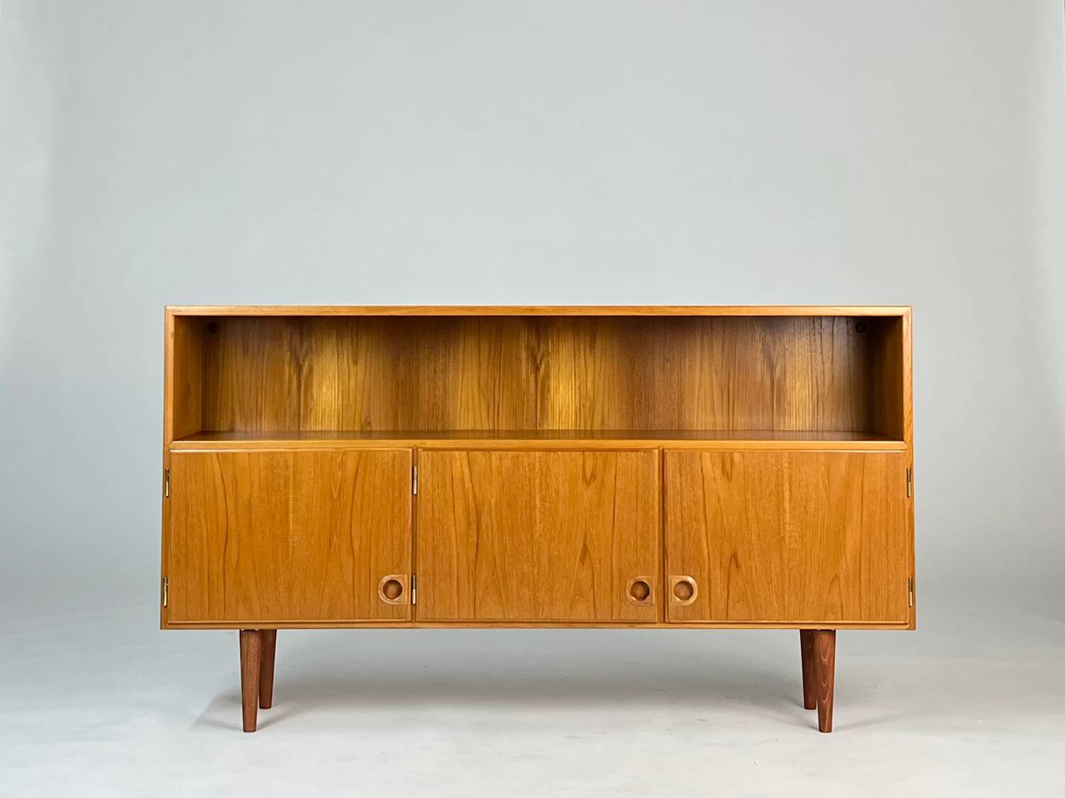 Danish teak sideboard shelf by Sven Ellekaer for E. Boisen 70s vintage