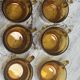 6 vintage Duralex cups