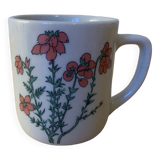 Small mug with flowers