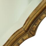 Classic Facet Cut Gold Leaf Mirror Deknudt 75cm