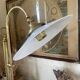 Italian lamp in brass and opaline sliding arm 67cm
