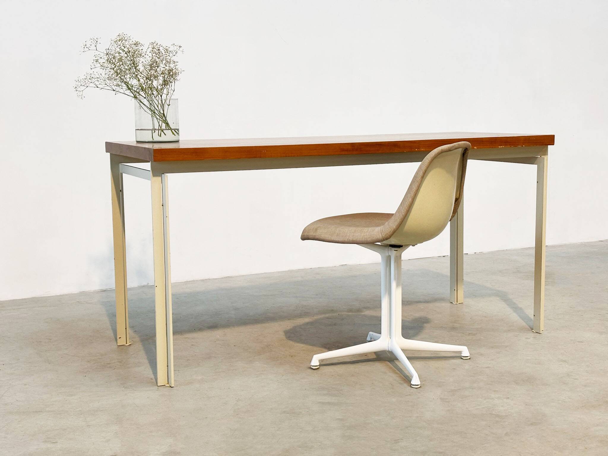1970's wooden Dutch desk