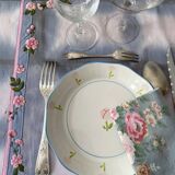Hand embroidered tablecloth
