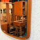 Vintage Rectangular Mirror, Teak, Sweden 1960's