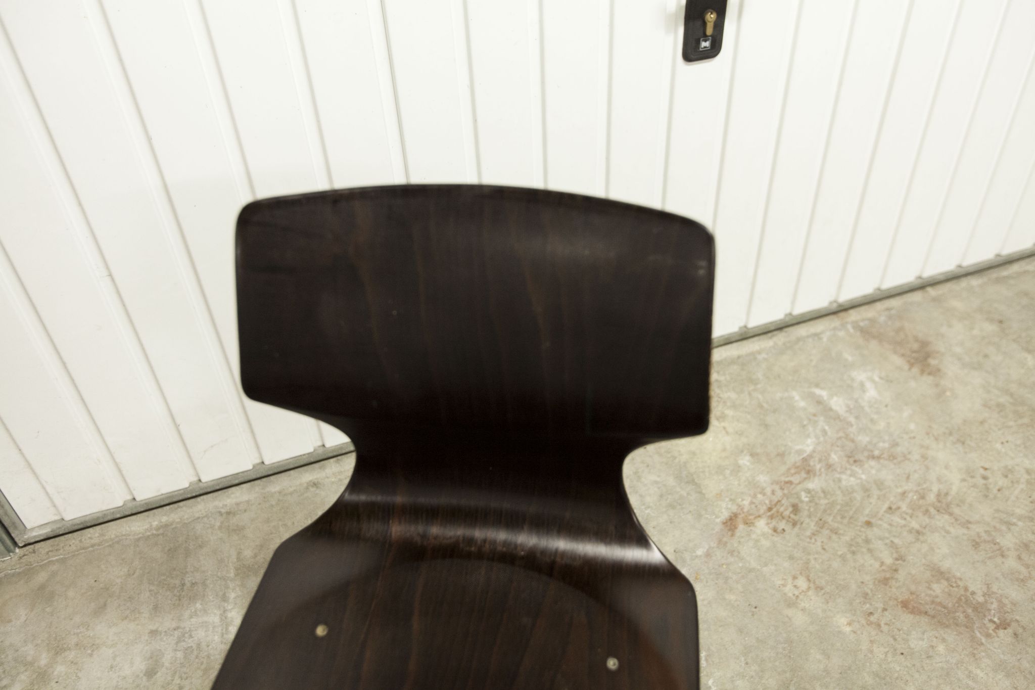 Pair of vintage evolutionary chairs by Adam Stegner for Flötotto Pagholz, 1970