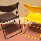Pair of IKEA folding chairs from the 1980s
