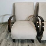 Armchairs by Jindrich Halabala, 1940s, Set of 2